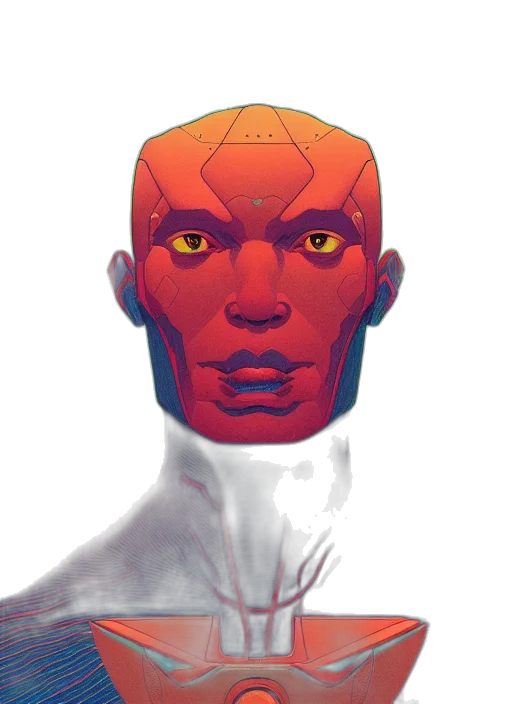 mask, face, robot, creature transparent PNG cut-out