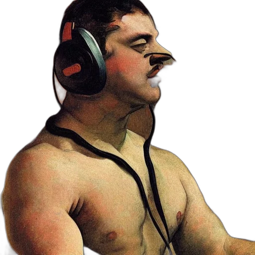 mask, face, staff, creature transparent PNG cut-out