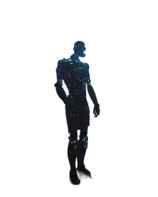 robot, dress, animal, staff transparent PNG cut-out