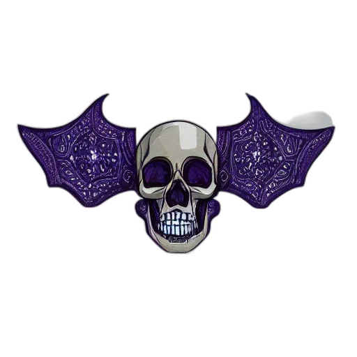 mask, giant, stunning, belt, skull, huge, mountain, purple transparent PNG cut-out