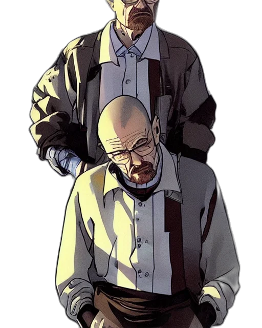 jacket, staff, comic book art, concept art transparent PNG cut-out