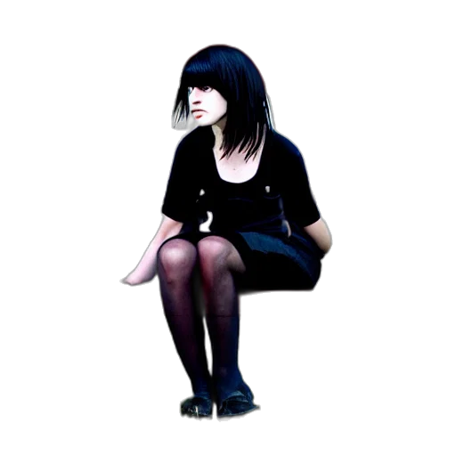 dress, staff, jacket, face transparent PNG cut-out
