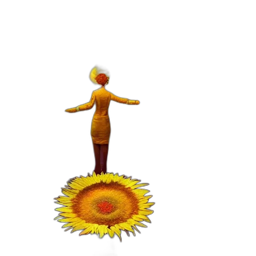 staff, flower, jewelry, crown transparent PNG cut-out