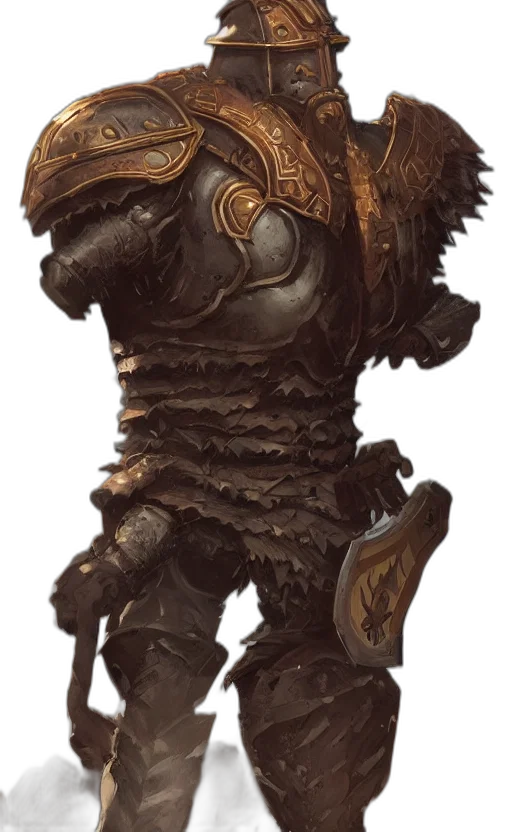 dragon, mask, staff, sword transparent PNG cut-out
