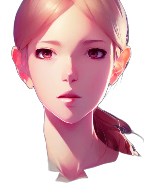 face, mask, staff, robot, concept art, photorealistic, anime, fantasy art transparent PNG cut-out