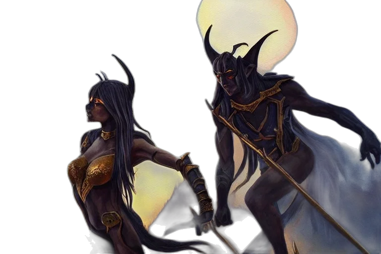 dragon, staff, mask, concept art, fantasy art, comic book art, 3d render, fire transparent PNG cut-out