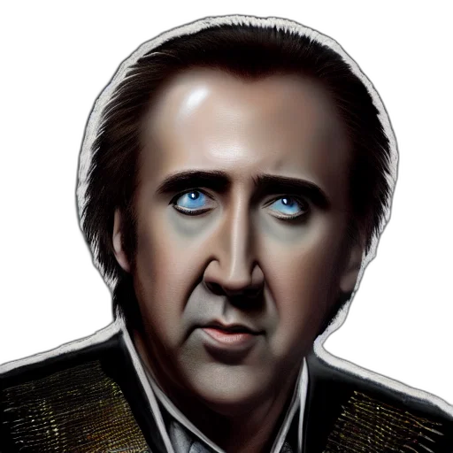 face, jacket, photorealistic, cartoon transparent PNG cut-out