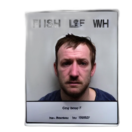 staff, hat, fish, mugshot transparent PNG cut-out
