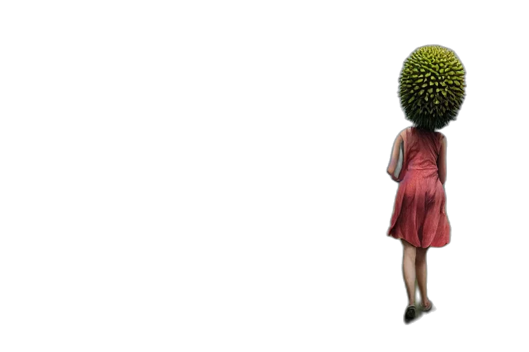 hair, dress, umbrella, hat, 3d render, concept art, photorealistic, outer space transparent PNG cut-out