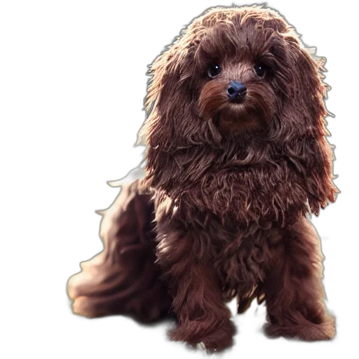animal, creature, staff, photorealistic, watercolor, concept art, pixel art, brown transparent PNG cut-out