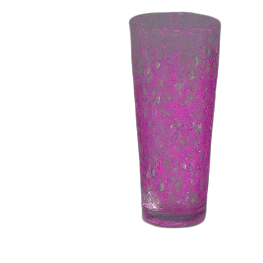 bottle, 3d render, vaporwave, pink transparent PNG cut-out