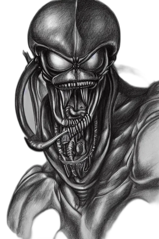 mask, face, creature, comic book art, pencil sketch, concept art, photorealistic, realistic transparent PNG cut-out