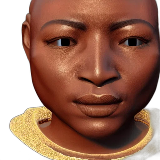 face, mask, crown, jewelry, 3d render, photorealistic, concept art, fantasy art transparent PNG cut-out