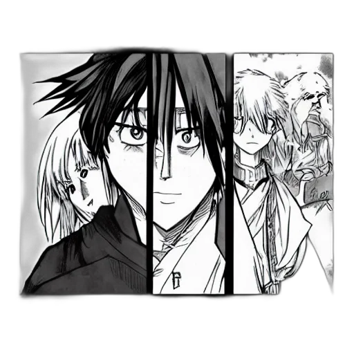 anime, comic book art, cartoon, concept art transparent PNG cut-out