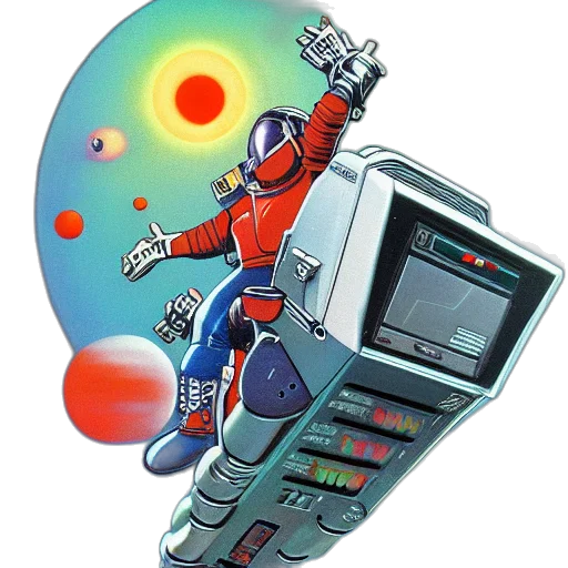 robot, weapon, staff, concept art transparent PNG cut-out