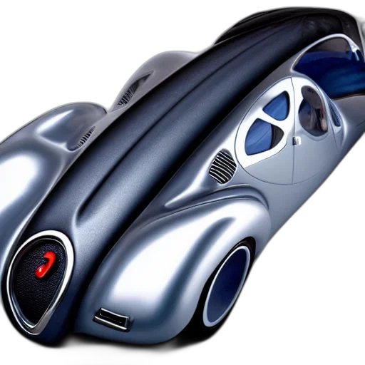 car, robot, 3d render, concept art, photorealistic, futuristic, bugatti, type transparent PNG cut-out