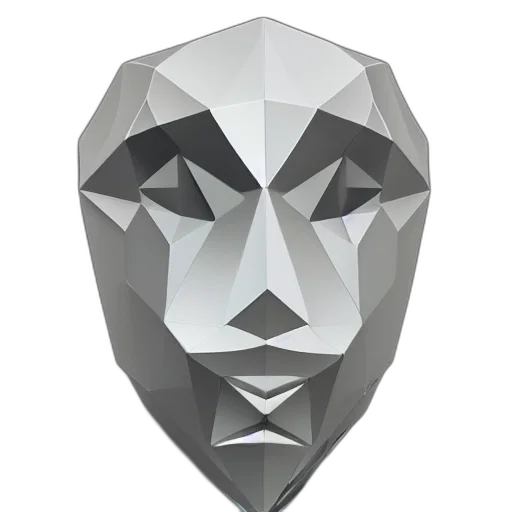 mask, crown, jewelry, face, 3d render, concept art, fantasy art, photorealistic transparent PNG cut-out