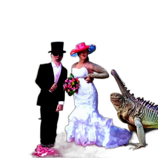 hat, animal, dress, creature transparent PNG cut-out