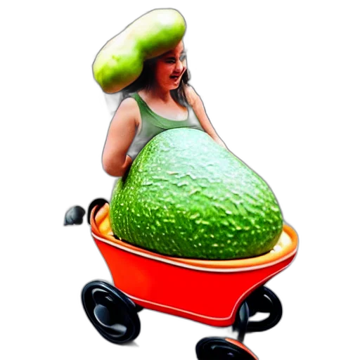 car, hat, creature, robot transparent PNG cut-out