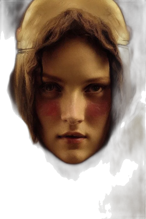 face, mask, creature, crown transparent PNG cut-out