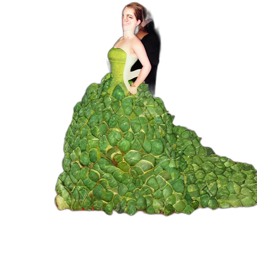 dress, creature, tree, hair, photorealistic, 3d render, pixel art, forest transparent PNG cut-out
