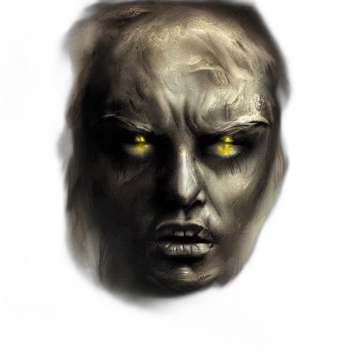 mask, face, creature, jewelry, photorealistic, fantasy art, concept art, comic book art transparent PNG cut-out