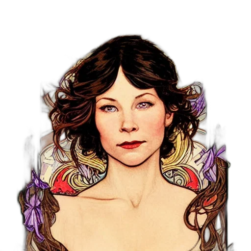 dress, jewelry, face, crown, pixel art, photorealistic, fantasy art, comic book art transparent PNG cut-out