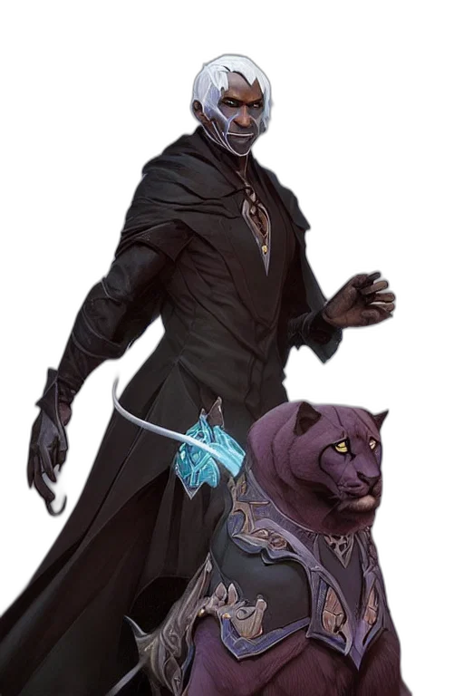 staff, mask, concept art, fantasy art, comic book art, cyberpunk, dark, blue transparent PNG cut-out