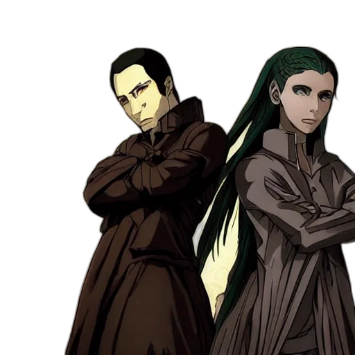 staff, anime, concept art, pixel art, cartoon, green, dark, gods transparent PNG cut-out