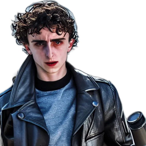 jacket, face, photorealistic, concept art transparent PNG cut-out