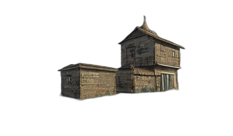 building, furniture, 3d render, concept art transparent PNG cut-out