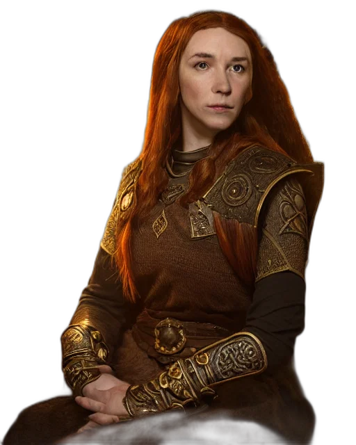 dragon, sword, staff, crown transparent PNG cut-out