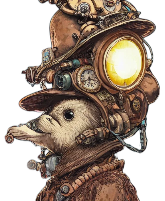 hat, mask, robot, staff transparent PNG cut-out