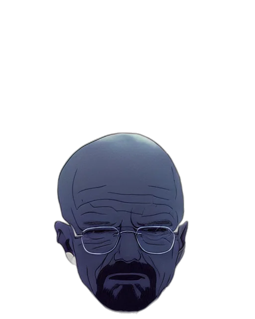 face, mask, staff, creature, cartoon, concept art, comic book art, pixel art transparent PNG cut-out