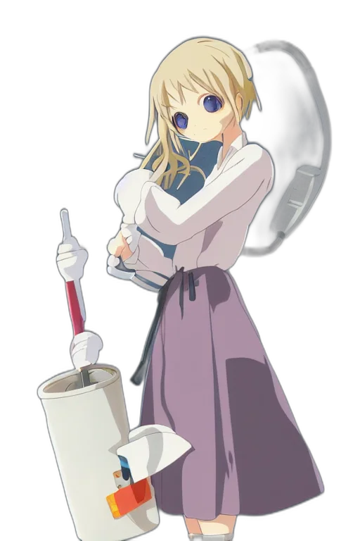 staff, weapon, dress, robot transparent PNG cut-out