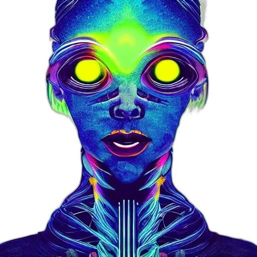 robot, mask, face, creature, cyberpunk, concept art, comic book art, pixel art transparent PNG cut-out