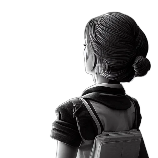 robot, dress, jacket, face transparent PNG cut-out