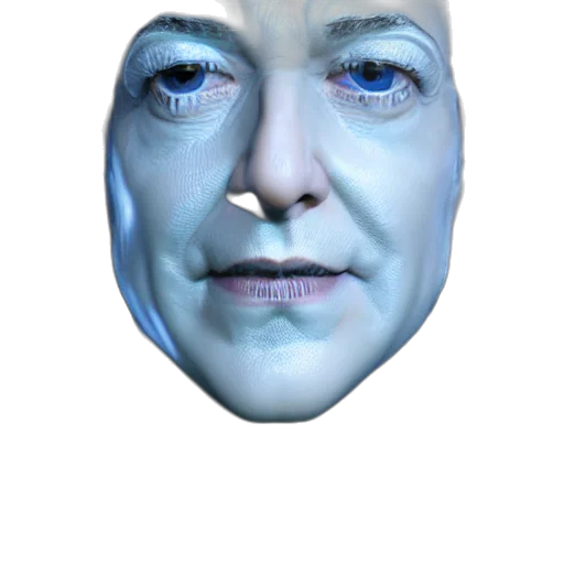 mask, face, robot, creature transparent PNG cut-out