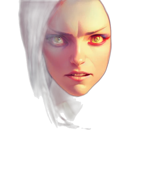 face, mask, robot, creature transparent PNG cut-out