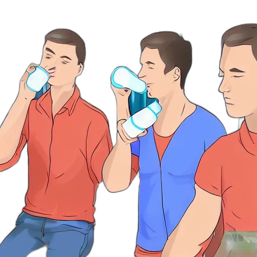 bottle, cartoon, vaporwave, how, drink, water, wikihow transparent PNG cut-out