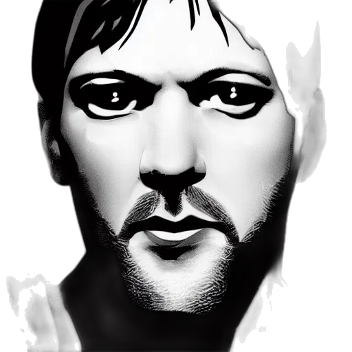 face, mask, photorealistic, comic book art transparent PNG cut-out
