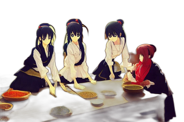 food, weapon, staff, anime, concept art, pixel art, photorealistic, snow transparent PNG cut-out