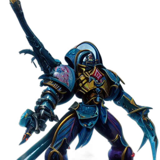 robot, staff, weapon, sword transparent PNG cut-out
