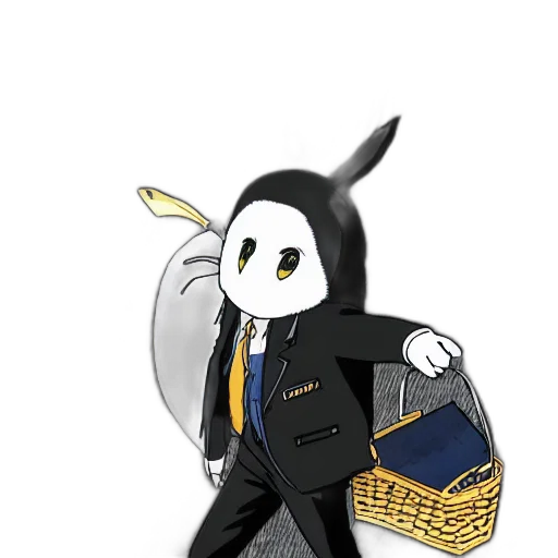 staff, jacket, animal, cartoon transparent PNG cut-out
