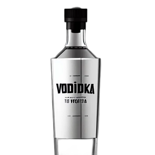 bottle, crown, 3d render, photorealistic transparent PNG cut-out