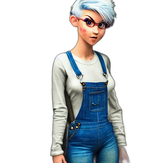 staff, jacket, concept art, 3d render, cartoon, photorealistic, blue, full transparent PNG cut-out