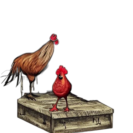 animal, food, furniture, crown, concept art, 3d render, photorealistic, pixel art transparent PNG cut-out