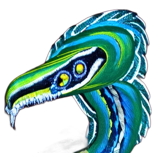 dragon, creature, mask, animal transparent PNG cut-out