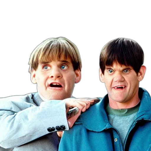 face, film, still, dumb, dumber transparent PNG cut-out