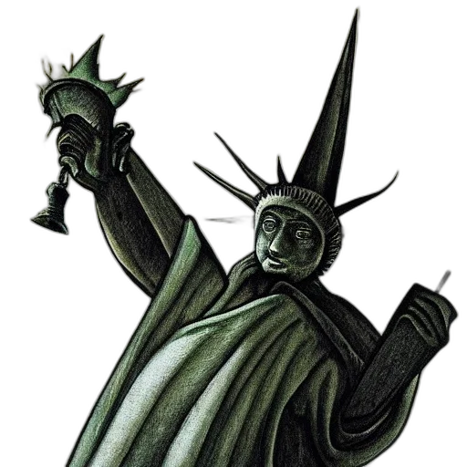 staff, weapon, concept art, comic book art, photorealistic, cartoon, painting, hieronymus transparent PNG cut-out